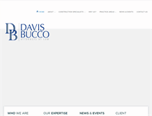 Tablet Screenshot of davisbucco.com